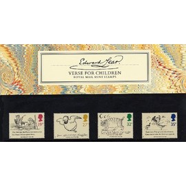 Edward Lear Verse for Children 1988 Presentation Pack No. 193