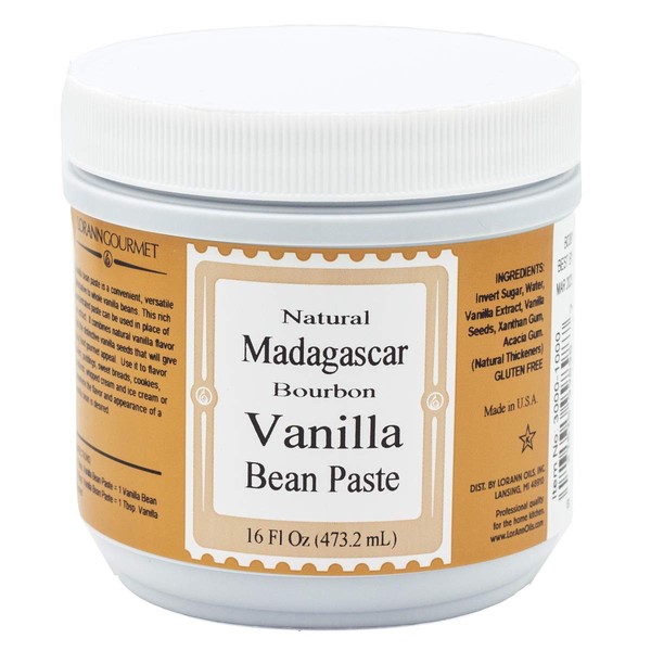 LorAnn Madagascar Vanilla Bean Paste 16 ounces