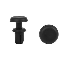 sourcing map Pack of 30 4 mm Plastic Rivets Push Type Panel Holder Clasp Clip for Car