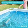 Intex Handheld Pool Vacuum Cleaner Rechargeable 94 Inch Telescoping Shaft