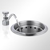 Sepaitek Commercial Dipper Well Faucet & Bowl Set, Brass Faucet