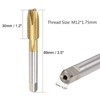 TOP-VIGOR M12 x 1.75mm Spiral Point Plug Thread Tap, Thread
