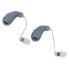2PCS Digital Sound Enhancer Rechargeable Sound Hearing Device with Noise