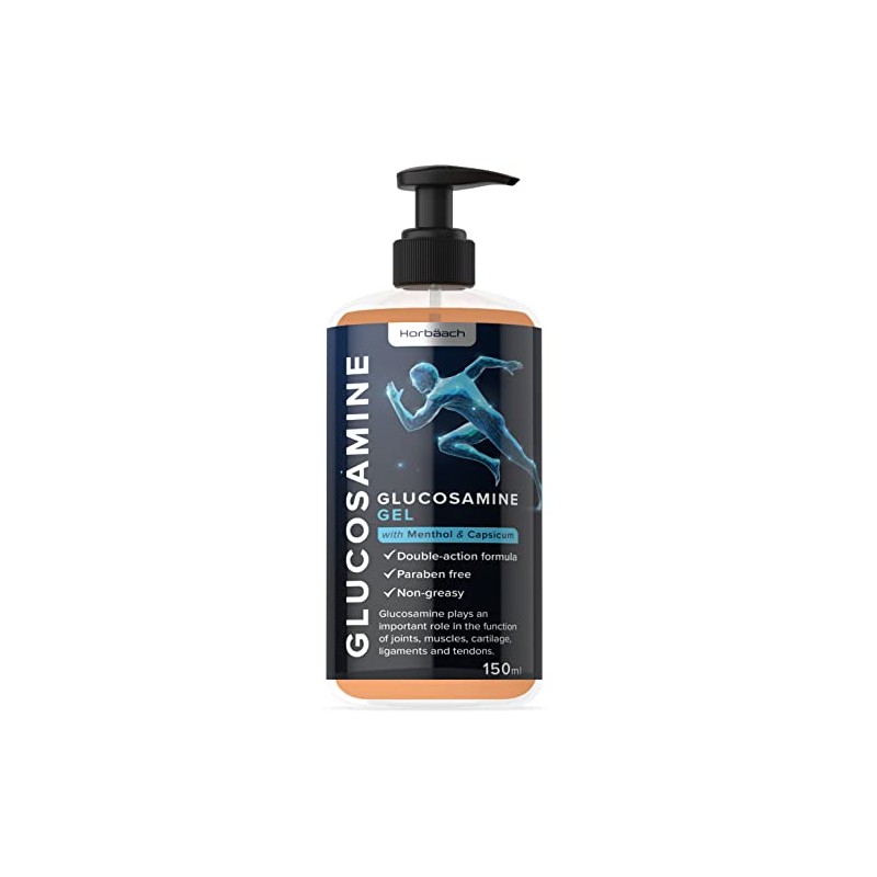 Glucosamine Gel | 150 ml | with Menthol and Capsicum