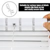 TYFGRT Pack of 40 Curtain Panel Clips and 1 x