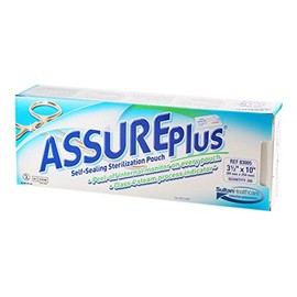 Sultan 83025 ASSUREPlus Self Seal Sterilization Pouch, 12" Width, 18" Length (Pack of 200)
