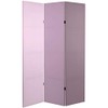 ORIENTAL Furniture 6 ft. Tall Double Sided Lilac Palette Canvas Room Divider