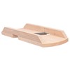 KADAX Gemüsehobel aus Holz, Krauthobel mit scharfen Edelstahlklingen, Gurkenhobel, traditioneller