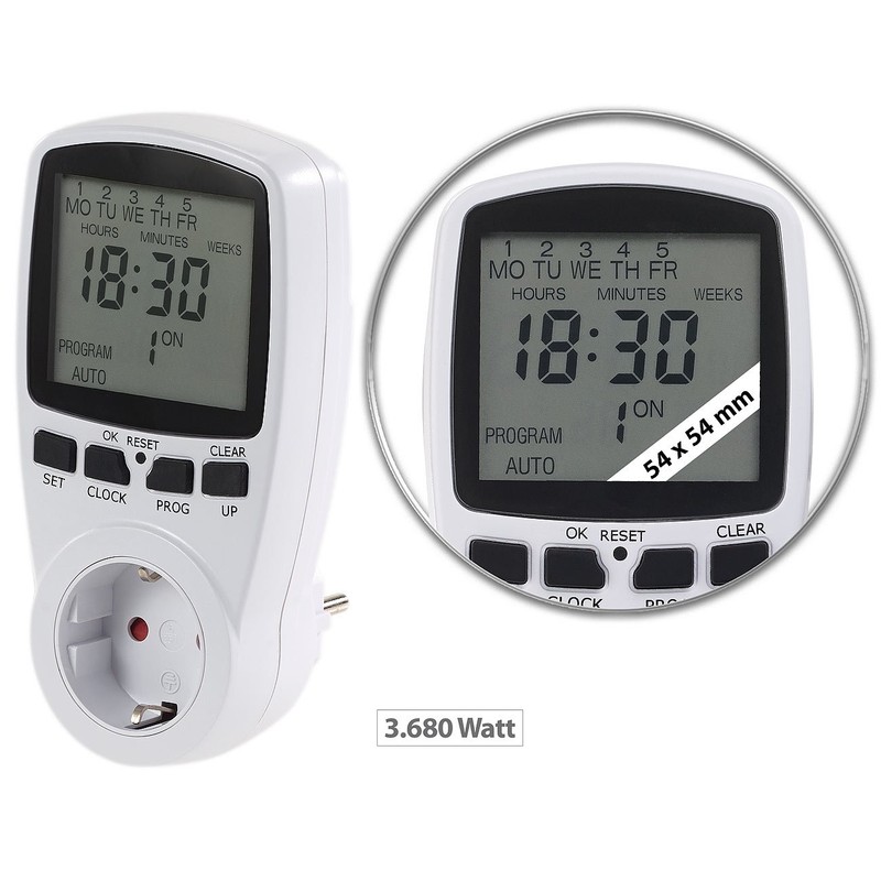 revolt Switching Timer: Digital Timer with XXL Display and Minute