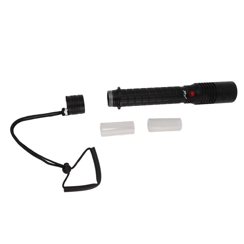 Professional Diving Flashlight with Magnetic Key Switch 3 Modes Super