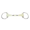 Stainless Steel Horse Bit Apple Flavor Rubber Wrapped Horse Mouth