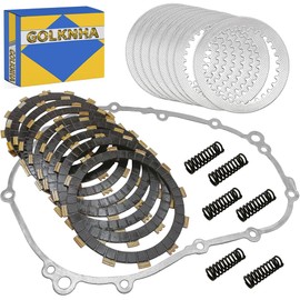 Clutch Kit & Friction Steel Plates Cover Gasket Compatible with Yamaha FZ-09 FZ09 2014 2015 2016 FJ-09 2015 2016