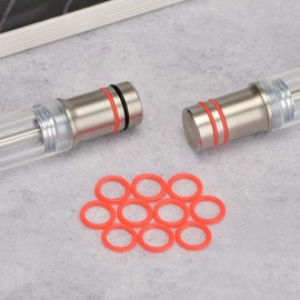 Set of 10 O Rings for Asvine V200 Fountain Pen in Red Color