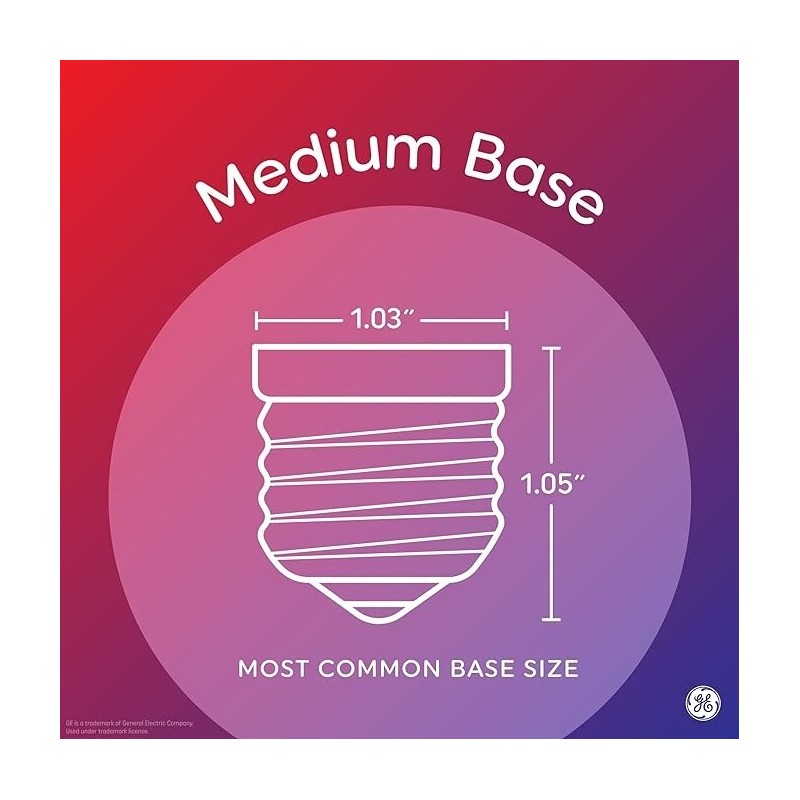 GE Classic LED 60-Watt Dimmable Soft White A19 Glass Light