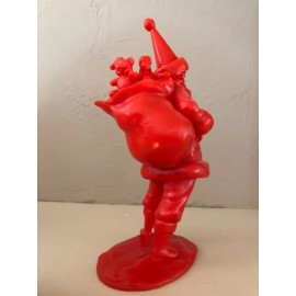 LOD Enterprises Plastic Figure Set LOD014  6" Santa Claus (RED)