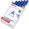 edding 663 Whiteboard Markers - Blue - 10 Whiteboard Pens
