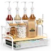 Coffee Syrup Rack Organizer, 3-Tier 8 Bottles Coffee Syrup Rack