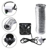 Smoke Absorber Fume Extractor Fan USB Adjustable Speed Solder Pipe