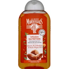 Le Petit Marseillais Shampoo for Infusion Nutrition Calendula and Organic Argan 250 ml (Pack of 1)