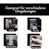 HANSKA Disposable Nitrile Gloves, Black, Powder Free, Insert and Bet,