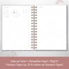 Häfft® Bullet Journal Fancy - Hardcover Notizbuch A5 dotted, 120