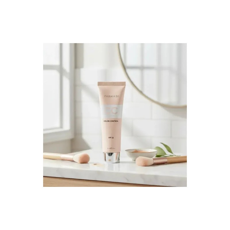Cc Cream Color Control Farmasi Tono Medium 03