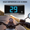 Motorcycle Digital Thermometer Instruments Water Temperature Digital Display Meter Gauge
