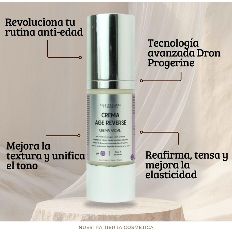 Nuestra Tierra Cosmetica Crema Age Reverse