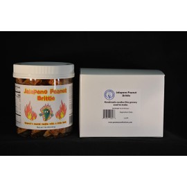 Jalapeno Peanut Brittle. Granny's Famous Recipe With A Little Kick. - One Pound (16 oz) Bag