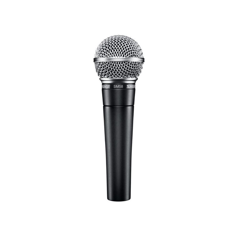 Shure Cardioid Dynamic Vocal Microphone Bundle with Stand and Cable