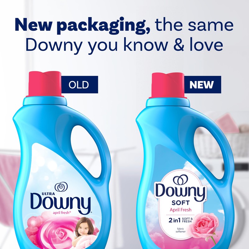 Downy Soft, 2 in 1 Soft and Fresh Liquid Fabric