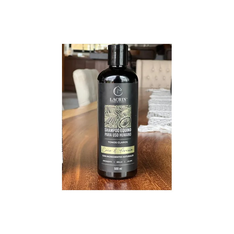 Shampoo de Cola Caballo para Cabello Lacrin Coco Y Avena