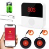 DAYTECH WiFi Smart Caregiver Pager Call Button for Seniors Wireless