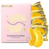Hydrating & Illuminating Under Eye Masks-Vegan Reduce Dark Circles, Wrinkles