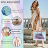AfitLulu Holographic Handbag Women's Dry Wet Separation Shoulder Bag Women's