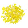 CHANZON 100 pcs 5mm Yellow Diffused LED Diode Lights (Colored