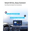 ZUCWO 9 Inch Wireless CarPlay Screen for Car, CarPlay &