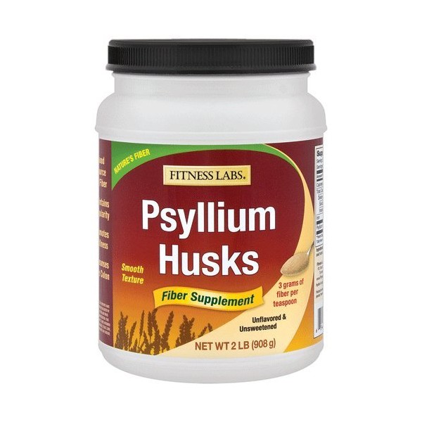 Fitness Labs Psyllium Husks, 2 Pounds