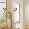 AAZZKANG Wall Mirror Full Length with Wood Frame 43"x14" Rustic