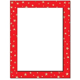 Starry Border Letterhead Laser & Inkjet Printer Paper (25 Pack)