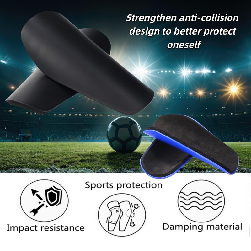 Soccer Shin Guards with Leg Protection, Multiple Colors Available, Football