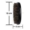Kit Loción Crecimiento Barba Cera Para Barba Y Cepillo Negro