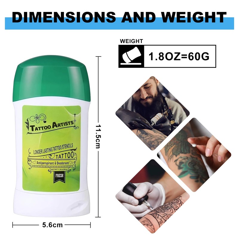 WZPB 3Pcs Tattoo Transfer Gel, Stencil Gel, Stencil Stuff Smudge-proof