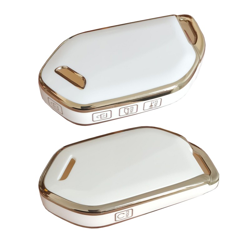 WENHENI Soft Protective Shell for Kia Key Fob Cover Key