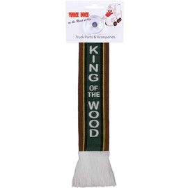 TRUCK DUCK® LKW Auto Minischal King of the Wood Trucker Mini Schal Wimpel Flagge Fahne Saugnapf Spiegel Deko