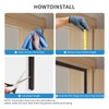 Weather Stripping Door Seal,V-Shaped Q Foam,Door Weather Stripping,Door Seal Strip