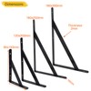 Heavy Duty Shelf Brackets Triangle Shelving Brackets Right Angle Wall