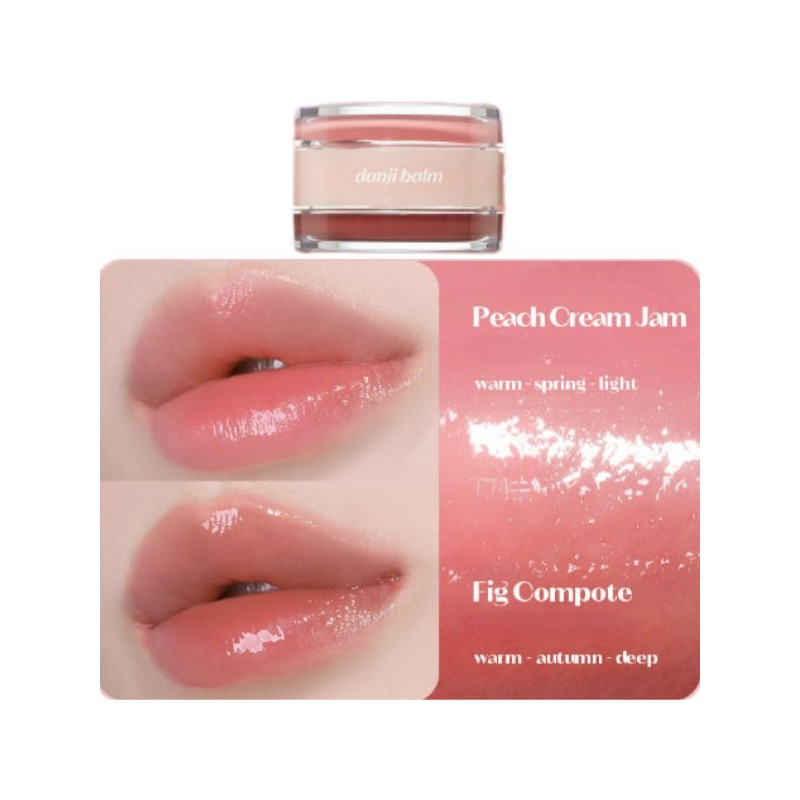 ETUDE Best Duo Danji Balm 3.0g*2colors, Color:05 Peach Cream Jam