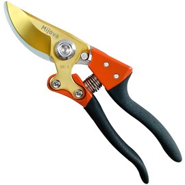 Secateurs, Pruning Shears for Gardening Heavy Duty with Rust Proof Stainless Steel Blades, Best Hand Pruners Garden Shears Ergonomic Gardening Tools