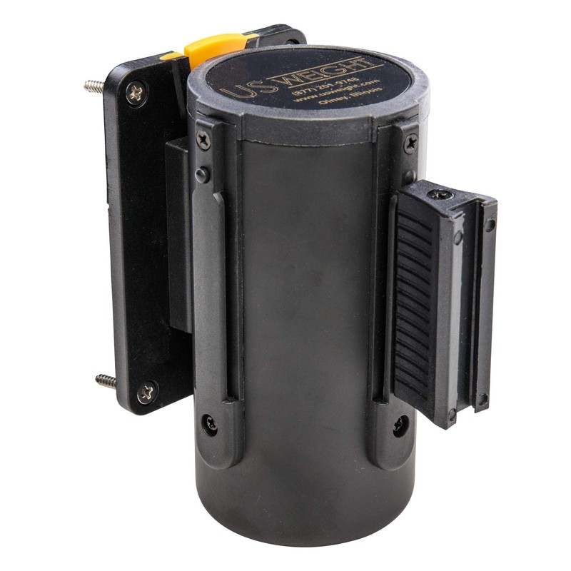 US Weight Magnetic Wall Mount with 7.5’ Black Retractable Belt